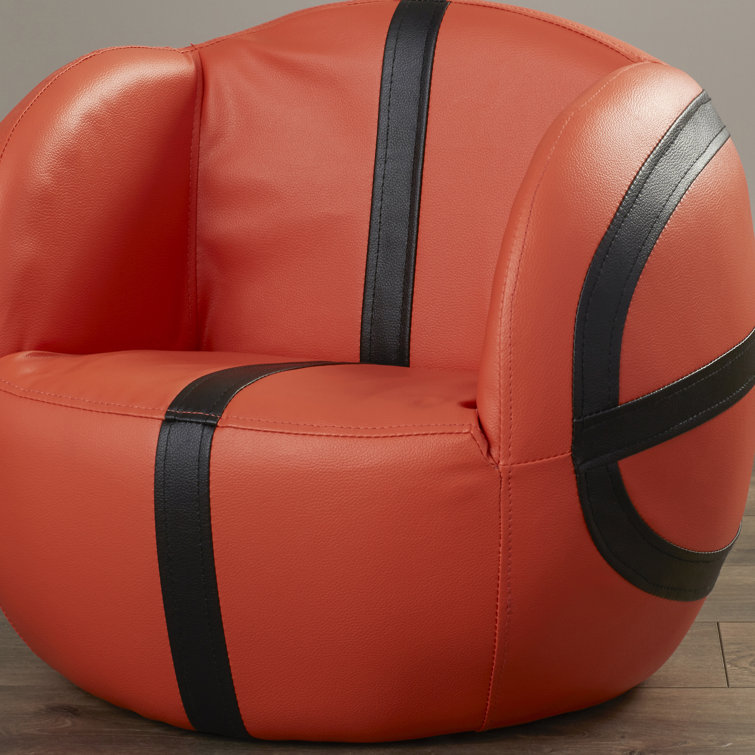 Basketball chair best sale and ottoman